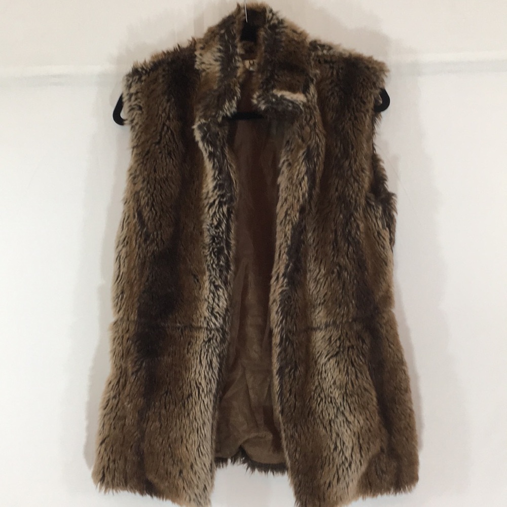“Ya” Faux Fur Vest